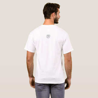 A whimsical sticker illustration of a cheerful sun T-Shirt