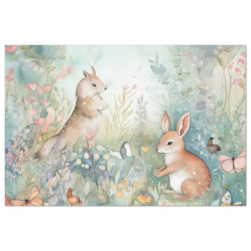 A Whimsical Woodland Series Design 8 Tissue Paper