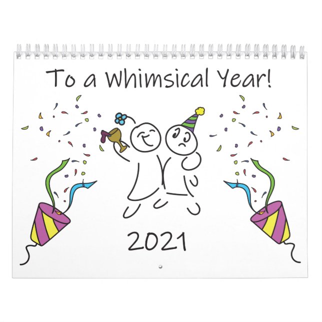 A Whimsical Year Calendar (Cover)