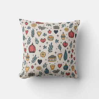 a whisper of petals throw pillow