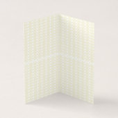 a white and gold geometric pattern (Inside)