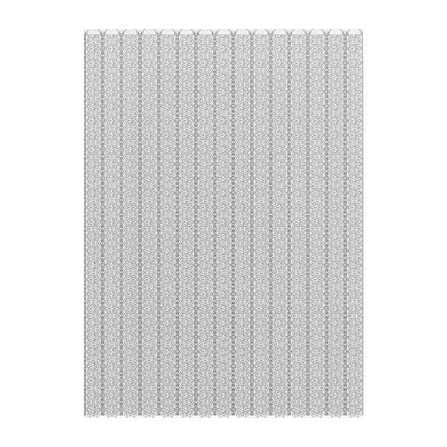 A white and grey geometric pattern fills the image acrylic print (Front)