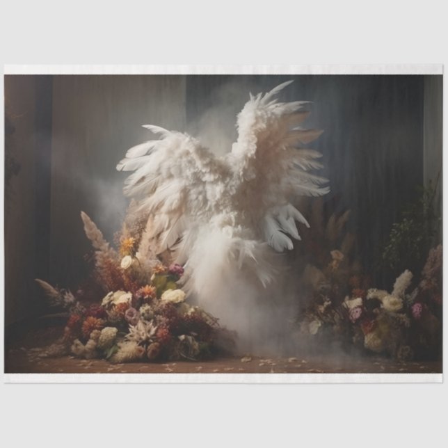 A White Angel Series Design 2 Tissue Paper (Front)