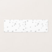a white background with a lot of small dots (Outside Unfolded)