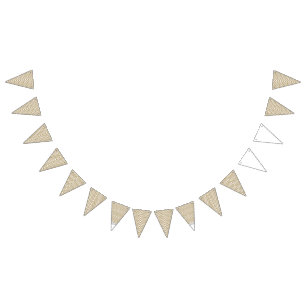 a white background with green leaves on it bunting flags