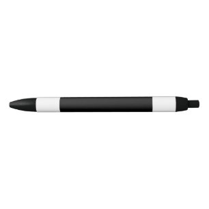 A white clock displayed prominently against a soli pen