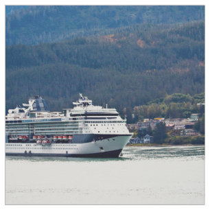 A White Cruise Ship Fabric