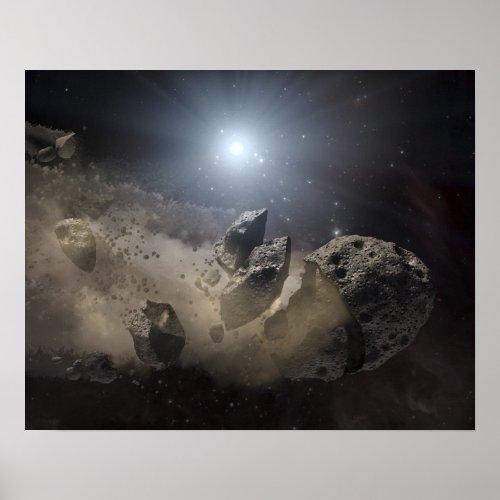 A white dwarf star poster