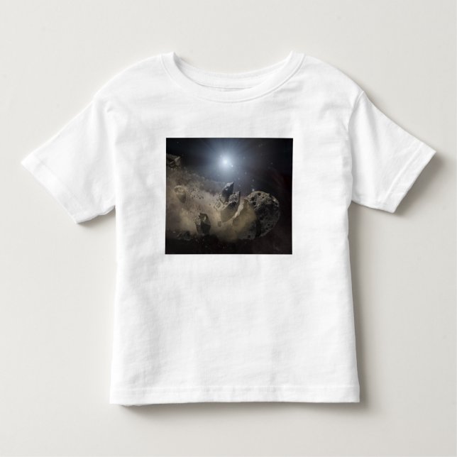 A white dwarf star toddler t-shirt (Front)