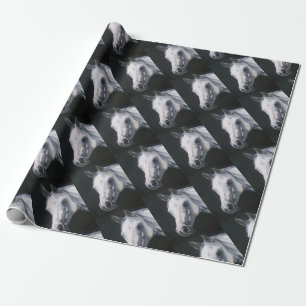 A White Horse Wrapping Paper