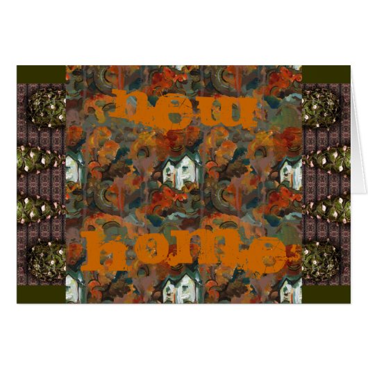 A White House & Autumn Trees (Front Horizontal)