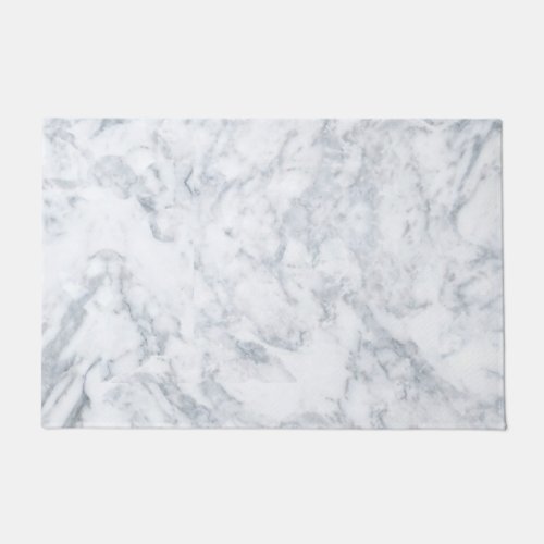 A White Marble Look Doormat