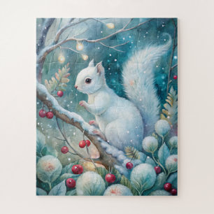 A White Squirrel Jigsaw Puzzle