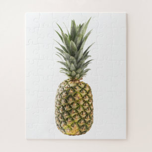 A Whole, Uncut Pineapple Fruit Jigsaw Puzzle