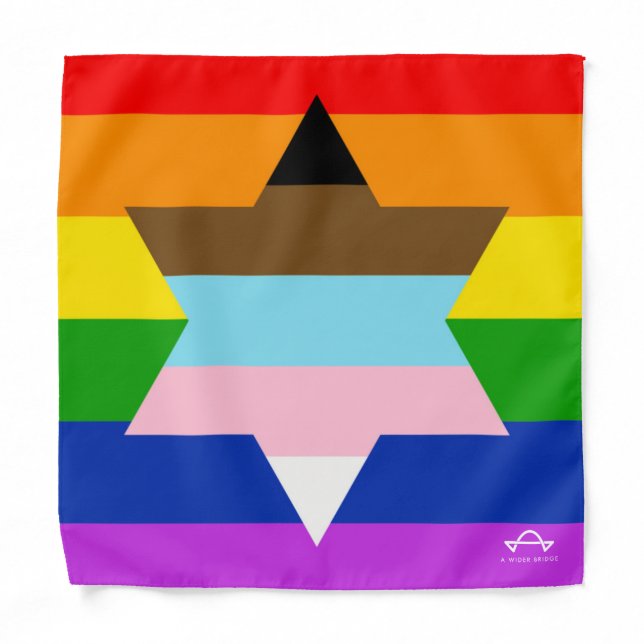 A Wider Bridge Flag Bandana (Front)