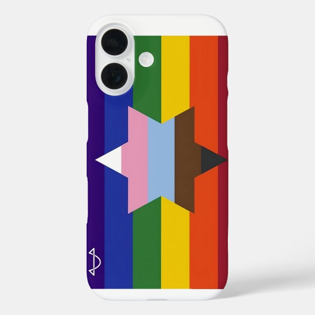 A Wider Bridge Flag Phone Case (Back)