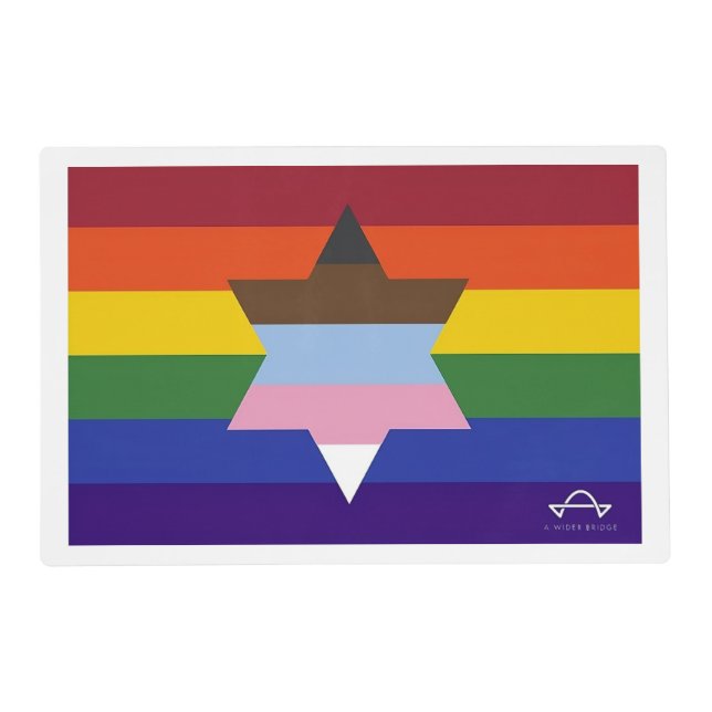 A Wider Bridge Flag Placemat (Front)