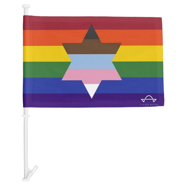 A Wider Bridge Flag Small (Front)