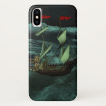 A Wild and Stormy Sea iPhone Case-Mate iPhone X Case