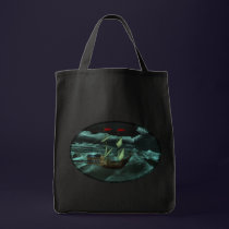 A Wild and Stormy Sea Tote Bag