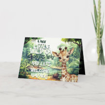 A Wild One Floral Safari Oasis Elegant Baby Shower