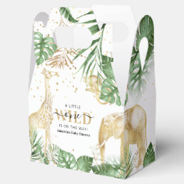 A Wild One is on the Way! Safari Baby Shower Favor Boxes