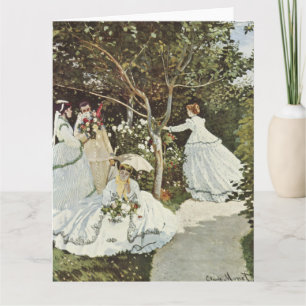 A Windmill at Zaandam Claude Monet      Card