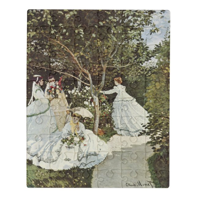 A Windmill at Zaandam Claude Monet    Jigsaw Puzzle (Puzzle Vertical)