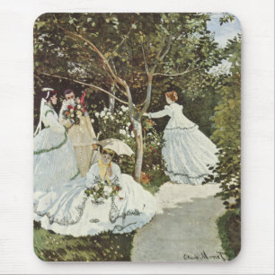 A Windmill at Zaandam Claude Monet Mouse Pad
