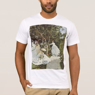 A Windmill at Zaandam Claude Monet T-Shirt