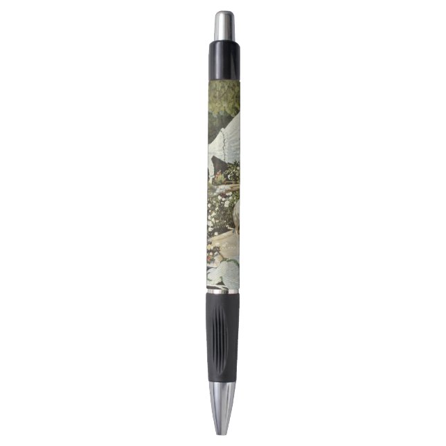 A Windmill at Zaandam Claude Monet       Table Lam Pen (Front Vertical)
