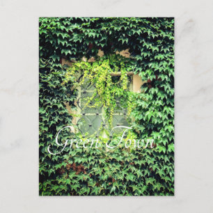 A window in green plants Case-Mate iPhone case Cla Postcard