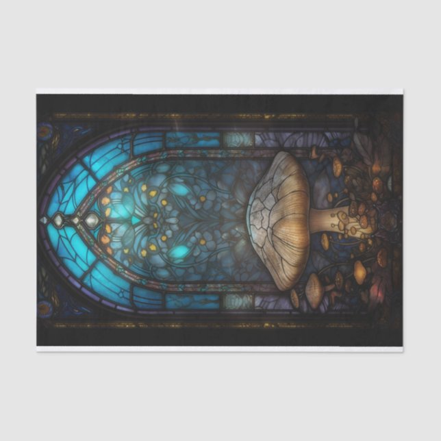 A window into the mushroom world tissue paper (Front)