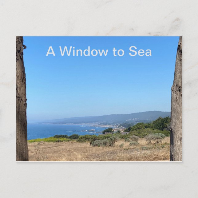 A Window to Sea Postcard (Front)