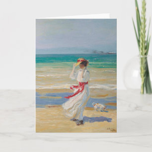 A Windy Day Sir John Lavery Card