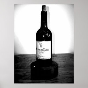 A Wine Bottle Poster