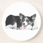 A Wink of Red at Every Sip Coaster