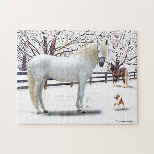 A Winter Day Jigsaw Puzzle
