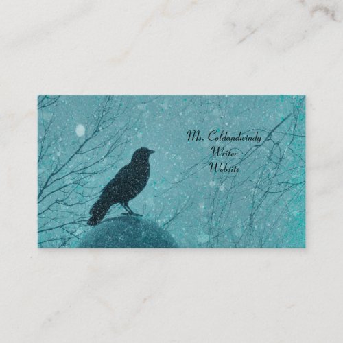 A Winter Dream Business Card Template