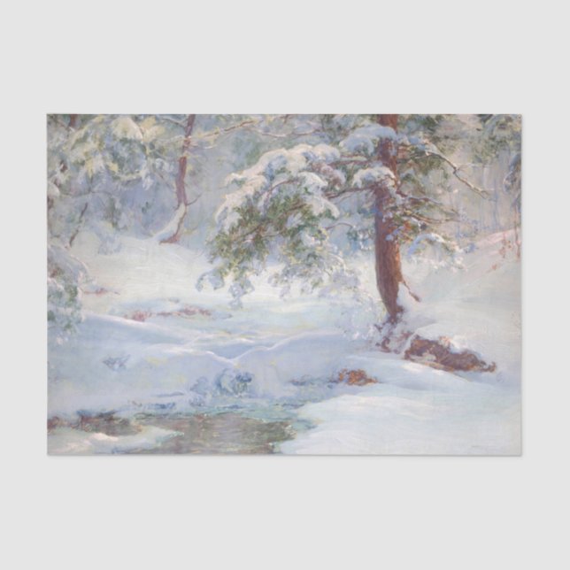 A Winter Idyll Tissue Paper (Front)