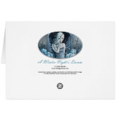A Winter Night's Dream Cards (Back Horizontal)