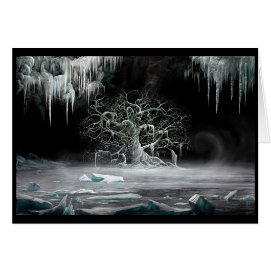 A Winter Secret - Card (Front Horizontal)