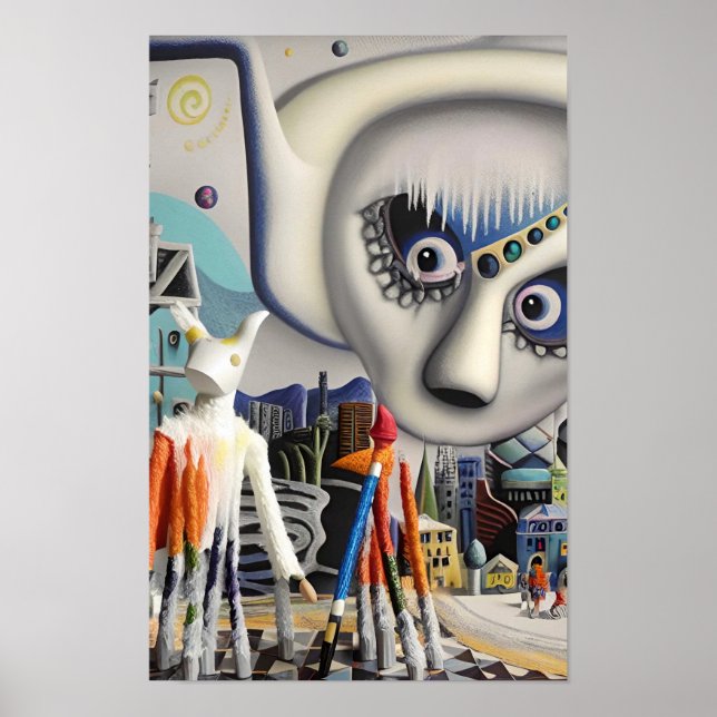 A Winter Wonder Diorama-Land Ken Gage Poster (Front)