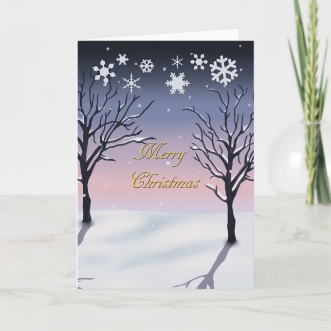 A Winter Wonderland Card (Front)