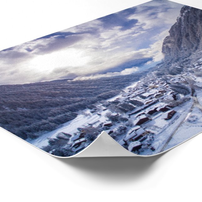 A Winter Wonderland Poster (Corner)