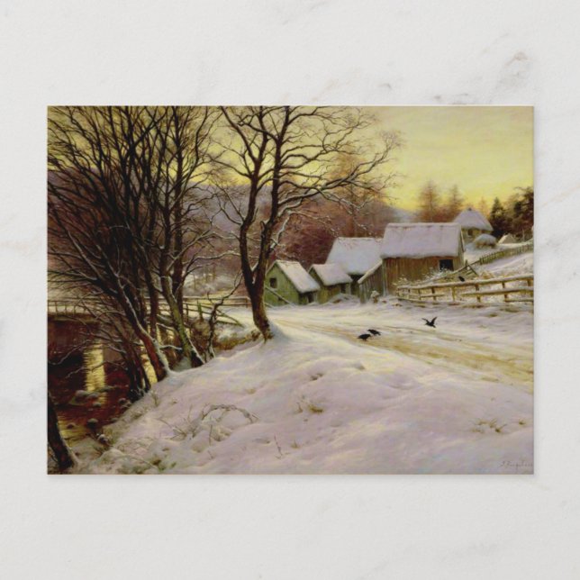 A Winter's Morning Postcard (Front)