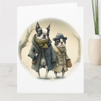 A Winters Walk Card