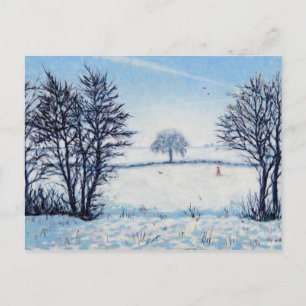 A Winters Walk Postcard