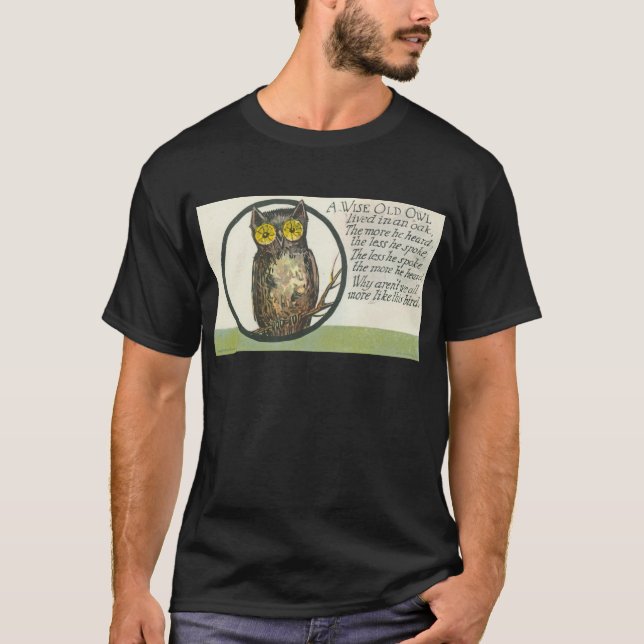 a wise old owl T-Shirt (Front)