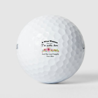 A Wise Woman Once Said "I'm outta here ..." Golf Balls